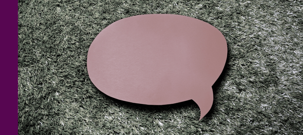 speech bubble